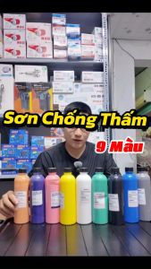 Sơn chống thấm cho thùng xốp (nuôi cá cảnh) (100ml 200ml 300ml 500ml)