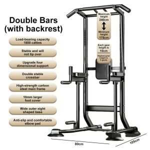 UPRO Pull Up Bar MultiFunctional Adjustable Pull Up Bar for Home Gym Exercise