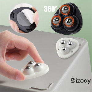 ล้อเลื่อนสากล4/8ชิ้นล้อเงียบ3ลูกปัด360 ° ล้อหมุนกล่องเฟอร์นิเจอร์ล้อสากลอุปกรณ์จัดเก็บ