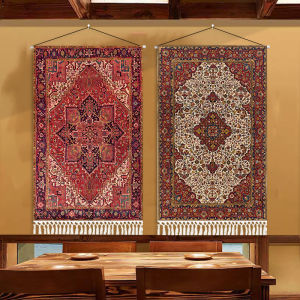 Tấm Lụa Trang Trí Phong Cách Dân Tộc Đặc Biệt Cho Tường Trang Trí Phòng Khách Phòng Ngủ Tấm Lụi Nghệ Thuật Treo Nhà Hàng