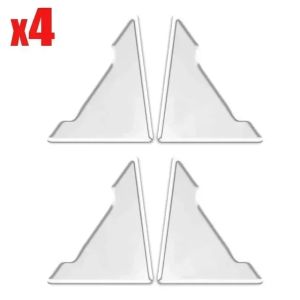 4/2pcs Silicone Car Door Corner Covers Anti Collision Protectors Auto Car Door Anti Scratch Guard Covers Car Accessories Amagi