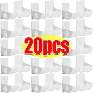 Dizoey 2/20PCS Wall Mounted Trash Bags Holder Garbage Bag Storage Box Organizer Plastic Bag Film Container Dispenser for Kitchen Shelf