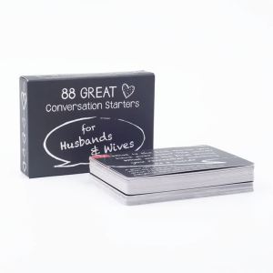 88 GREAT Conversation Starters Tabletop Cards Of Group Games For Parties Precognition & Divinatio Oracle Set