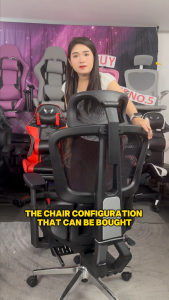 AIODIY Office Chair ergonomic chair Can lie down Lift and rotate portability Computer chair waist support Sedentary breathable household double back Office Chair