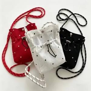 Thời Trang Hàn Quốc In Hoa Túi Đeo Ngang Nhẹ 14x19x5cm Túi Đeo Vai Cho Nữ Cô Gái Du Lịch Ngoài Trời Cắm Trại Đi Bộ Đường Dài
