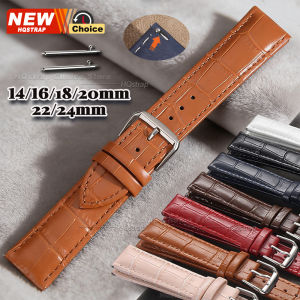 New Quick Release Universal Watchband 20mm 22mm 18mm 14mm 16mm 24mm Smartwatch Leather Watch Strap for Omega Women Men Wristband