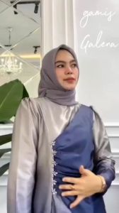 GAMIS PESTA MUSLIMAH MEWAH GALENA