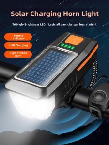 NIANXU | Night Riding Strong Light Solar Bicycle Headlight and Tail Light
