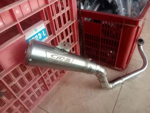 fullsystem knalpot cld x monster for beat samping leher cobra