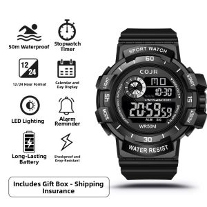 COJR | Sport Specialized Mechanical & Electronic Watch