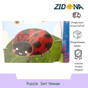 Puzzle Kepik Rabbit&Turtle Bahan MDF