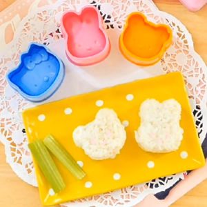 Cetakan Bola Nasi / Cetakan Bola Nasi Motif / Cetakan Bola Nasi Plastik / 1pcs