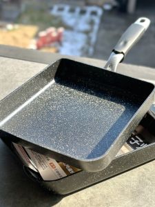 Large Square Non-Stick Flat Bottom Pan Yumama Special 55 Yuan Aluminum Alloy Kitchen Cooking Utensil for Gas And Induction Stoves