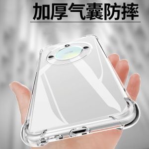 Ikoko Silicone Phone Case Full Cover Ultra Thin Shockproof for Honor X40 X40i X40gt Mens Model Thickened Lens Corner Protection