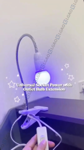 E27 Bulb Holder Universal Socket Power Bulb Socket with Outlet Bulb Extension Socket with bracket
