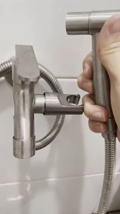 Stainless Steel Toilet Bidet Spray Set | 不锈钢喷枪套装 | Set Semburan Bidet Keluli Tahan Karat