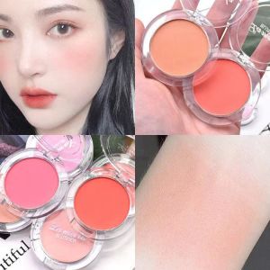 🔥C.three 6 Colors Mineral Blush Palette with mirror Matte velvet Oil-control Waterproof Natural Long lasting Pigmented & blendable Texture smooth Portable Blusher makeup