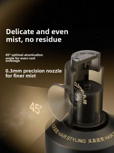 Multi-Effect Volumizing Water for Men Hair Styling Spray Oil-Control High Hair Top Four-In-One Hair Care Shiny Glossy Hair