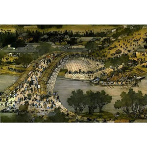500/1000/1200/2000Pieces Jigsaw Puzzle Essential Holiday Gift Shanghetu Cartoon Toys High Difficulty Materials