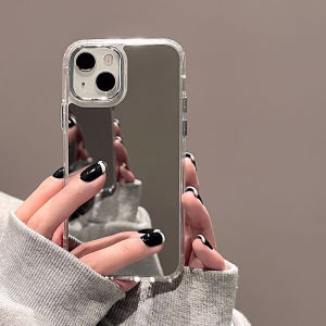 Luxury Make UP Mirror Case For Iphone 11 Case Iphone 13 14 15 16 17 Pro Max Air Plus 12 16Promax 15promax Silicon Phone Funda
