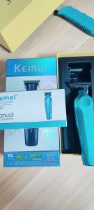 Kemei 264 Professional Hair Trimmer Beard Hair Clipper For Men Rechargeable Electric Trimer Zero Gap Blade Hair cutter Machine