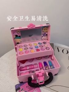 Funyi丨Ready Stock Kids Makeup Set Girl‘s Toys Pretend Play Early Learing Educational Toys Princess Gift 女孩化妆盒