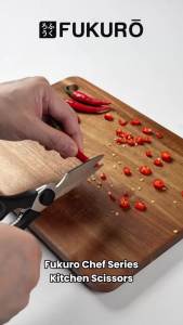 Fukuro Kitchen Scissors Stainless Steel Kitchen Utensils Chef Series