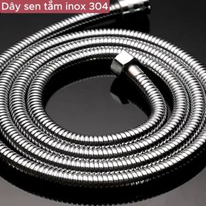Dây sen tắm inox 304 - HODABOSS chóng hoen gỉ bền bỉ dây bát sen nóng lạnh chịu nhiệt tốt
