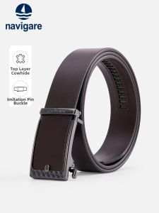 Navigare | Genuine Leather Mens Waist Belt with Alloy Buckle