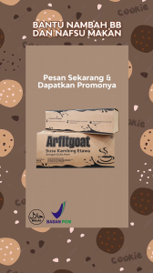 Susu Kambing Etawa Plus Gula Aren Arfigoat 1 Sachet