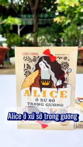 Sách Alice ở xứ sở trong gương (bìa mềm) tủ sách văn học kinh điển Thế Giới - NXB Kim Đồng