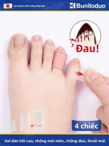 bunitoduo | Bảo Vệ Ngón Chân Chống Ma Sát Mỏng Silicon Cho Bunion Và Sử Dụng Ngón Tay
