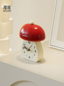 WOZOOM Home Luxury Table Clock Simple Creative Sitting Style Entrance Living Room Decorative Tabletop Decorations Wooden Material