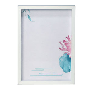 Wall Hanging Creative Fan Frame Display Stand Storage Hollow out Modern Simplicity Rectangular Artificial Board Picture Frame