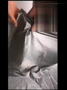 【COD】Garden Black Plastic Mulch Film 80cm x 600m Weeding Thermal Insulation Agricultural Film 1 Roll