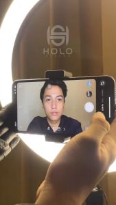 RING LIGHT LED 33CM LAMPU MAKE UP VLOG LAMPU RINGLIGHT TRIPOD MULTI LIVE