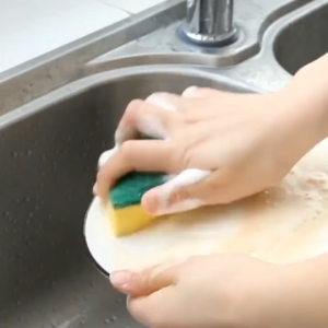 Dish Washing Sponge Kitchen Pot Plate Bowl Cleaning Sponge