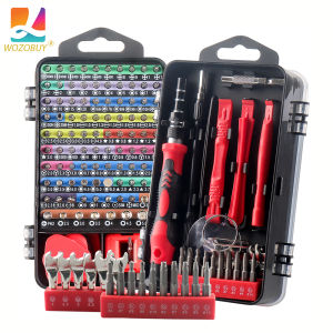 138/140 in 1Multifunctional Screwdriver Set Computer PC Mobile Phone Equipment Repair Screw Driver Insulation Manual Hou