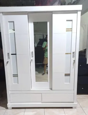 Lemari sliding door termurah 3 pintu