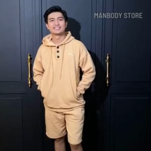 Hoodie Pria Distro Aesthetic Tebal Sweater Fleece Terbaru 2023