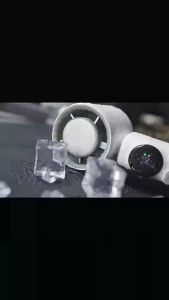 Matari Handheld Fan Kipas 199 Level Adjustment Wind Cooler Battery Power Display 10000mAh Rechargeable Portable Mini Fan Mobile Fan