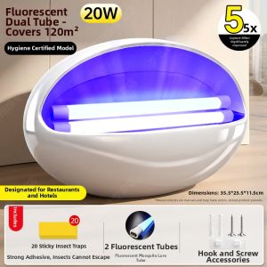 SUIYI | Fly Trap Lamp Sticky Type Wall Mounted For Restaurants Hotels Shops