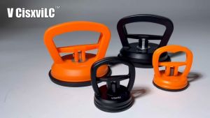 Heavy duty Glass Sucker Suction Cup Car Dent Puller Glass Suction Cup Tiles Window Lifter Car Vehicle Dent Repair Fix Mend Puller Bodywork Panel Remover Sucker Tool Vacuum Strong Suction