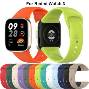 WatchBand Strap For Redmi Watch 3 SmartWatch Band Silicone WristBand Bracelet For Xiaomi Redmi3 Straps Accessories Belt