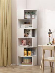 KEBIXIONG | Corner Storage Shelf 90-Degree Triangle For Children