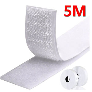 10M 20/50mm Self-Adhesive Hook And Loop Magic Sticker Tape for Fixing Household Window Screens And Door Curtains