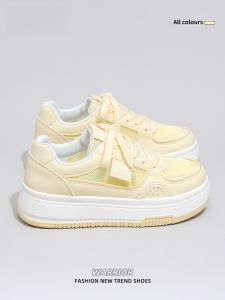 Warrior | Womens 2025 Fall/Winter New Arrival Breathable Mesh Versatile Soft Sole Thick Sole Casual Sneakers