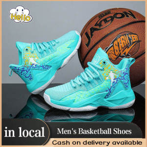 【Local Shipping】Professional Basketball Shoes Mens Basketball Shoes Breathable Cushioning Non-Slip Wearable Casual Sneakers