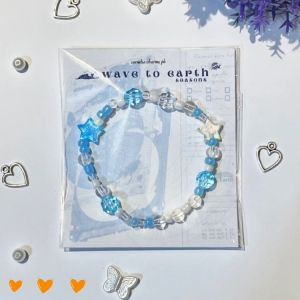 【Free Shipping】 Buy 1 Take 1 Wave To Earth Bracelet Inspired Bracelet Elastic Band Pearl Beaded Bracelet For Women Elegant Vintage Crystal Star PentagramSweet Aesthetic Charm Bracelet Handcrafted Ver 2.0 Cod Bracelet Couple Love 2pcs