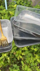 กล่องถนอมอาหารสแตนเลสพรีเมียม 3+3+ช้อนส้อม1คู่ ถาดL 3 ใบ ถาดS 3 ใบ แถมช้อนส้อม1คู่ ดีไซน์เรียบหรู ใช้งานง่ายพร้อมส่งจากไทย รุ่นอัพเกรด ถาดอาหาร ถาดอาหารสแตนเลส set6ชิ้น ถาดเก็บของในครัว กล่องเก็บของสด ถาดอาหารพร้อมฝาปิด ภาชนะใส่ผลไม้ตู้เย็น